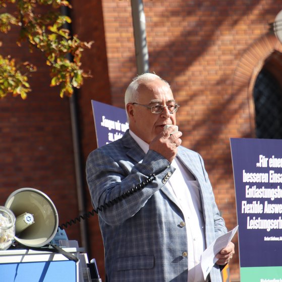 Paul Weimann, Landesvorsitzender des VdK Hessen-Thüringen