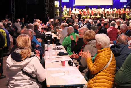 Applaudierendes Publikum