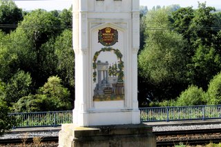 Das Victoria-Denkmal im Weinberg