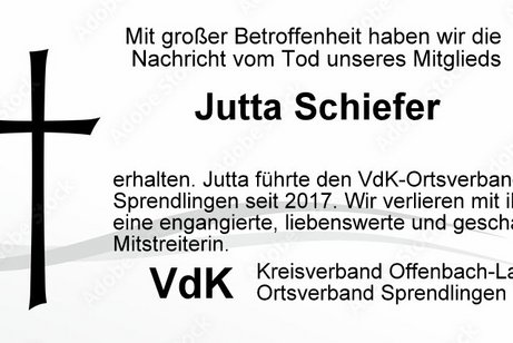 Traueranzeige