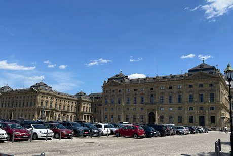 Würzburger Residenz von vorne