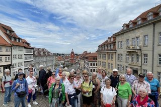 Blick in das Zentrum von Gotha