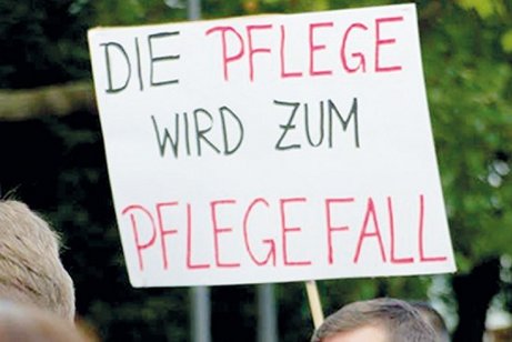 Pflege wird zum Pflegefall Pflege wird zum Pflegefall