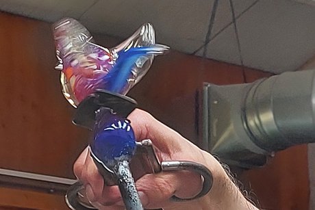 Vorführung Glasfabrik