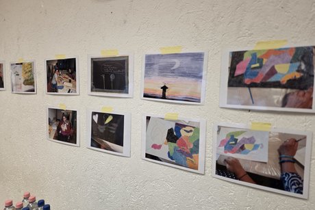 Ausstellung der Pinselgruppe Ausstellung der Pinselgruppe