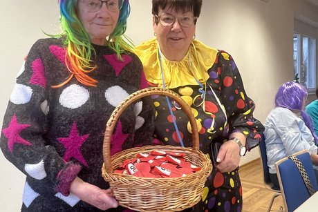 Ein Korb voller Herzen, von Ursula.