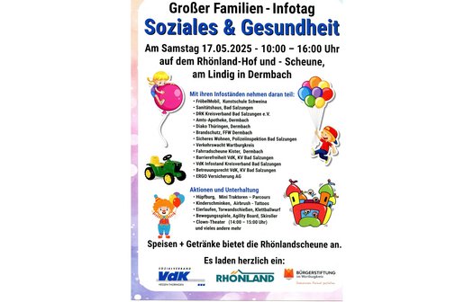 Plakat zum Infotag 17.05.