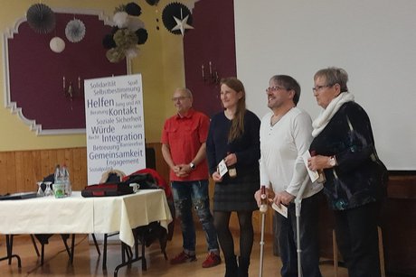 Auszeichnung f&uuml;r die ehrenamtliche T&auml;tigkeit