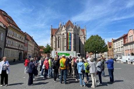 Divi-Blasli-Kirche mit Untermarkt
