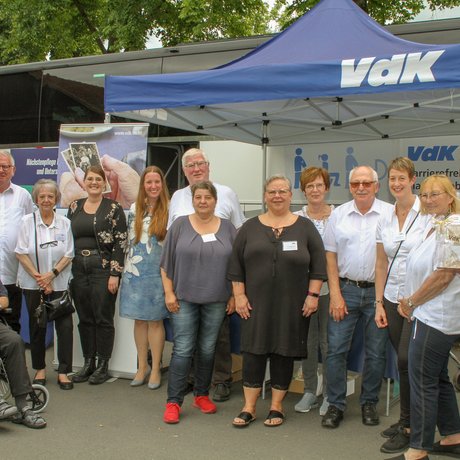 Vorstand und Gäste anlässlich Sommerfest 2024