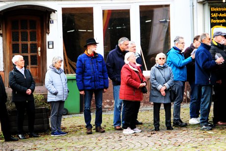 Gedenkstundenteilnehmer