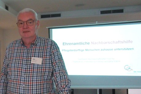INFO Abend Nachbarschaftshilfe in der Pflege Begrüßung