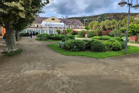 Bild vom Kurpark in Bad D&uuml;rkheim