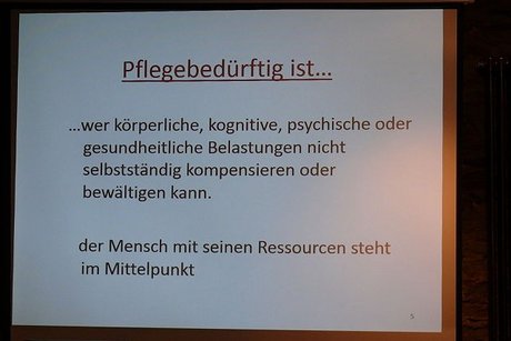 Infomationsseite vom Vortrag