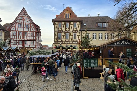Auf dem Altdeutschen Weihnachtsmarkt