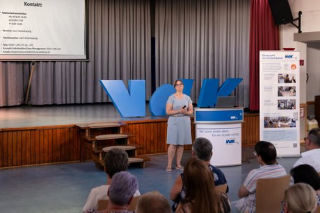 Das Bild zeigt Frau Stroech vom Pflegestützpunkt Limburg-Weilburg