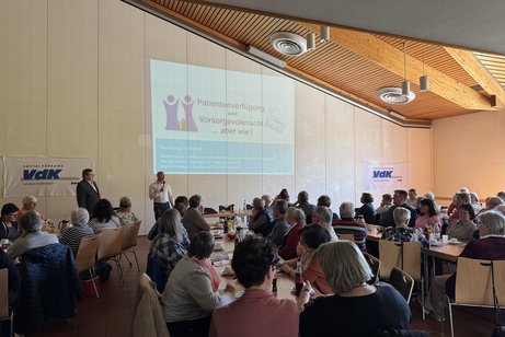 Vortrag Patientenverf&uuml;gung und Vorsorgevollmacht im HdG Naumburg