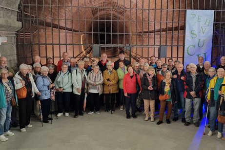 VdK-Mitglieder in der Dokumentationsstätte ehemaliger Regierungsbunker