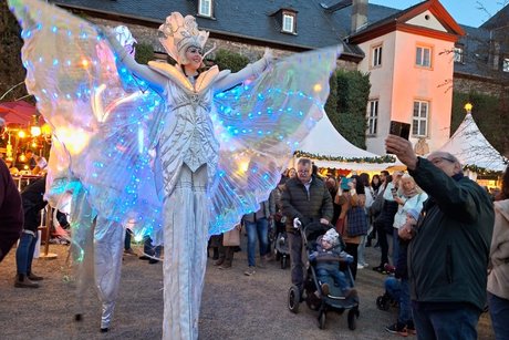 Winterzauber auf dem Schloss Laubach Winterzauber auf dem Schloss Laubach