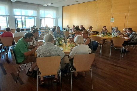 Blick in den Saal
