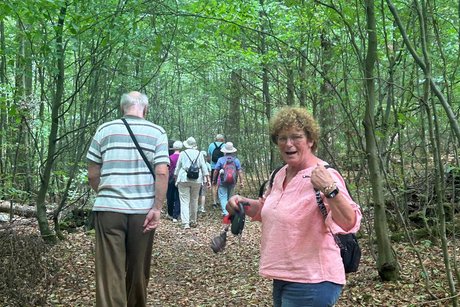 Geselligkeit beim Wandern