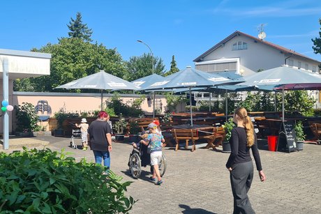 Auf dem Rollstuhl/RollatorParcour
