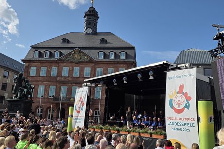 Eröffnungsfeier Special Olympics Landesspiele Hessen in Hanau