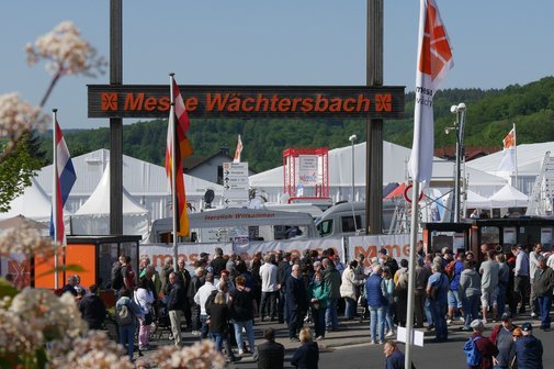 Eingang zum Messegelände