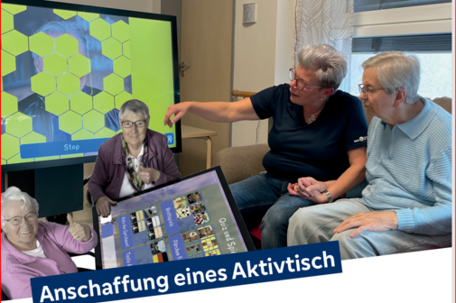 Der Aktivtisch im Einsatz vor Ort