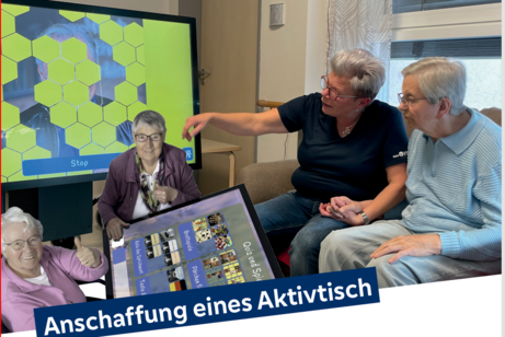 Der Aktivtisch im Einsatz vor Ort