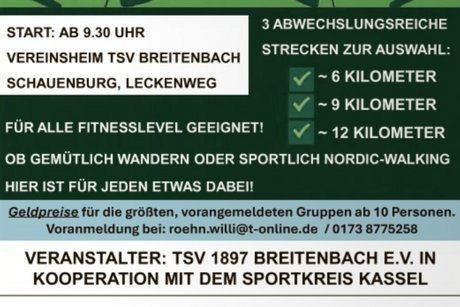 Anzeige Veranstalter