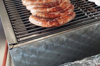 Gegrillte Bratwurst