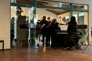 Mitglieder des Chores der kath. Kirchengemeinde St. Jakobus