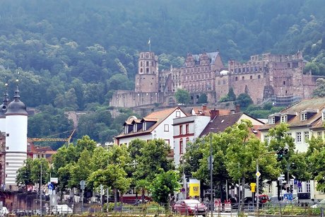 Stadt und Schloß Heidelberg