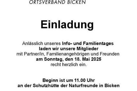 Einladung