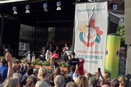 Eröffnungsfeier Special Olympics Landesspiele Hessen in Hanau