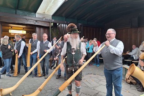 Fahrt zur Alphornmesse in Willingen