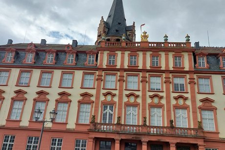 Das Bild zeigt das Schloss von Erbach