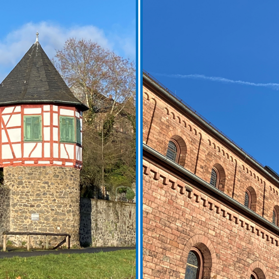 Steinheimer Schlo&szlig;, Klein-Auheimer Kirche