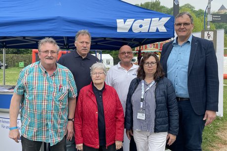 Gruppenbild mit OB Dannenberg