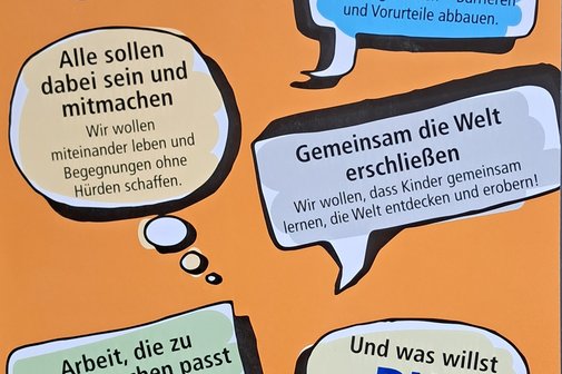 Werbeflyer Inklusion