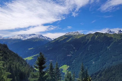 Blick auf die 2000er im Silvretta