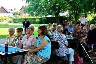 Besucher Sommerfest