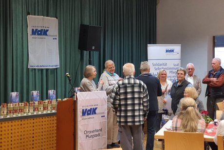 Ehrungen von Mitglieder für 25 Jahre Mitgliedschaft im VdK Ehrungen von Mitglieder für 25 Jahre Mitgliedschaft im VdK