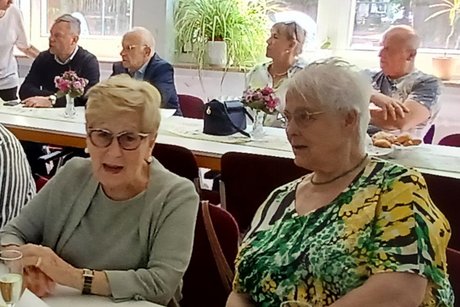 Elisabeth N&ouml;ske (Dr. Bodo Sponholz-Stiftung) und Martha Kuhn