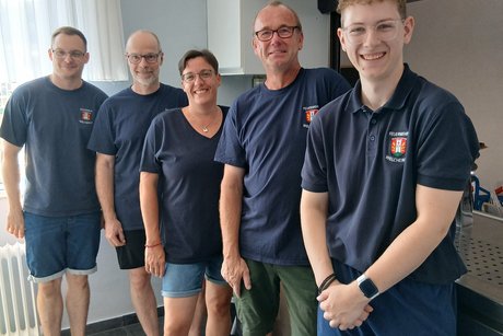 das fleißige Helferteam der FFw Welcherod