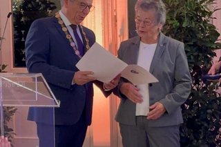 Verleihung Bürgermedaille an Helga Ohlemacher