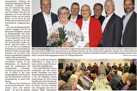 Vorstand und G&auml;ste anl&auml;sslich Neujahrsempfang 2026