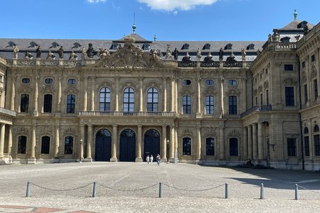 Rosengarten der Würzburger Residenz