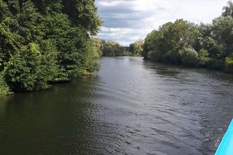 Flussfahrt auf der Lahn